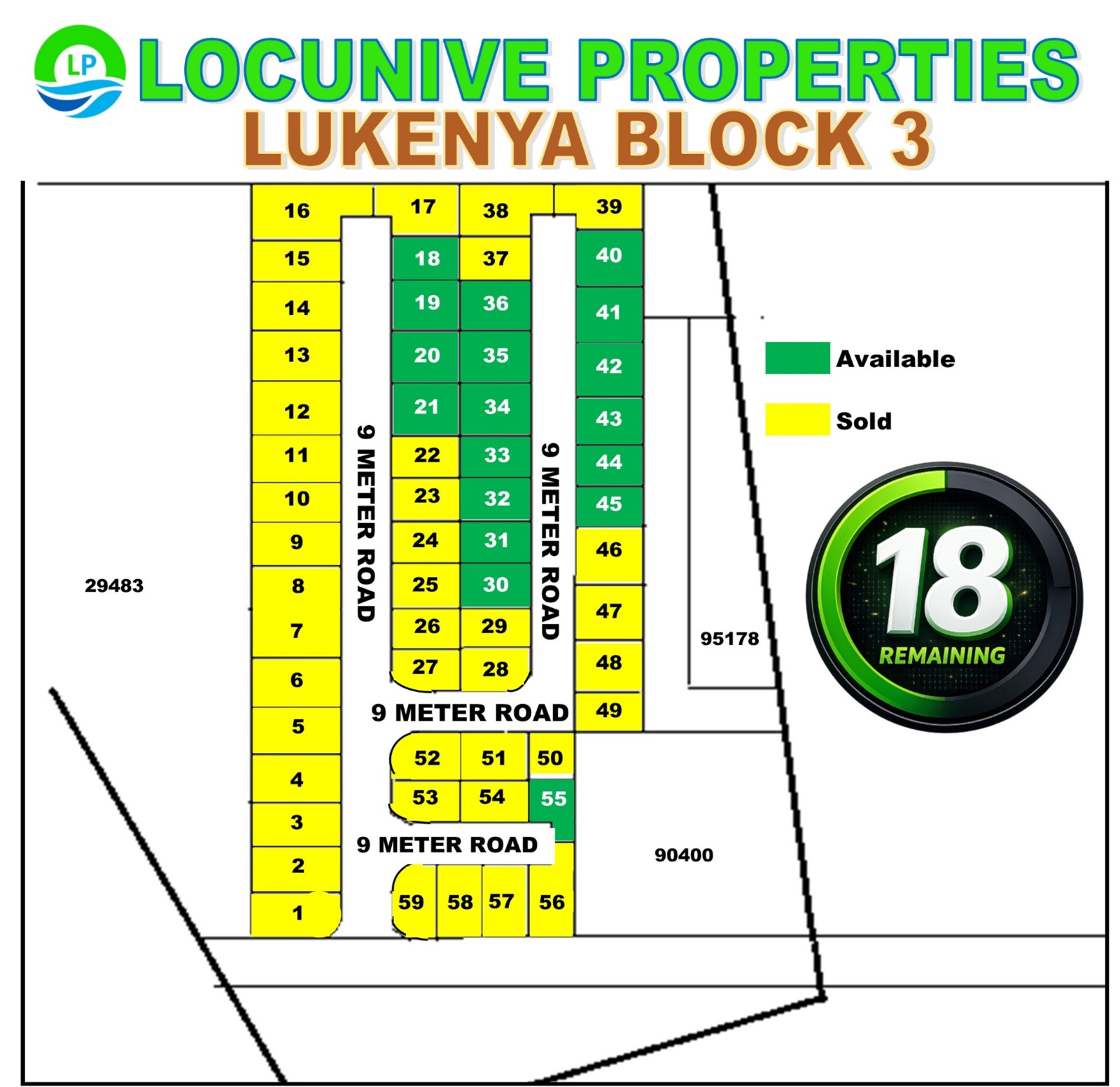 Land in Lukenya Block 3